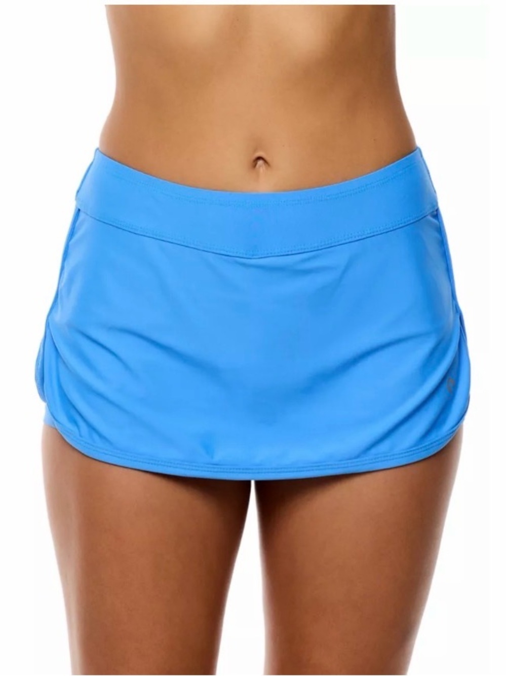 Next by Athena Lotus Swim Skort Size Small – True Blue